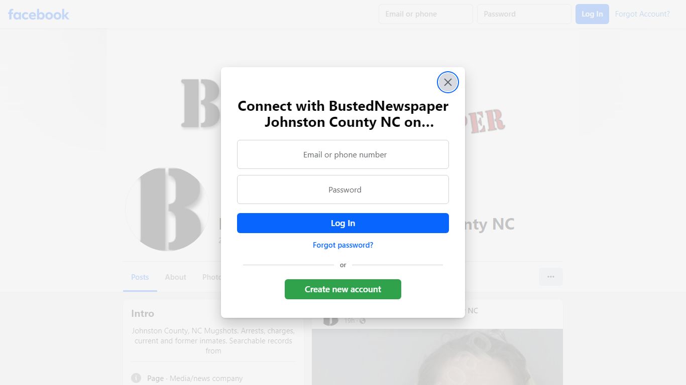 BustedNewspaper Johnston County NC - Facebook